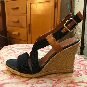 Banana Republic Piperr Black Espadrilles 9.5